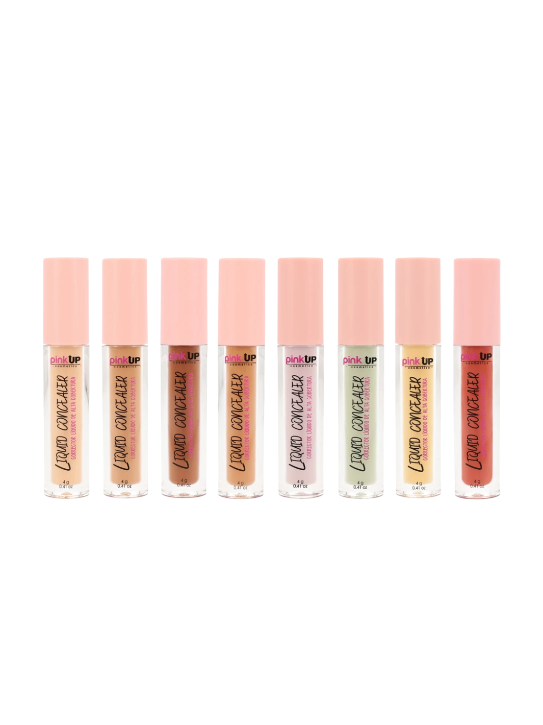 Corrector Liquido Pink Up Liquid Concealer Pack Tonos – Meriti