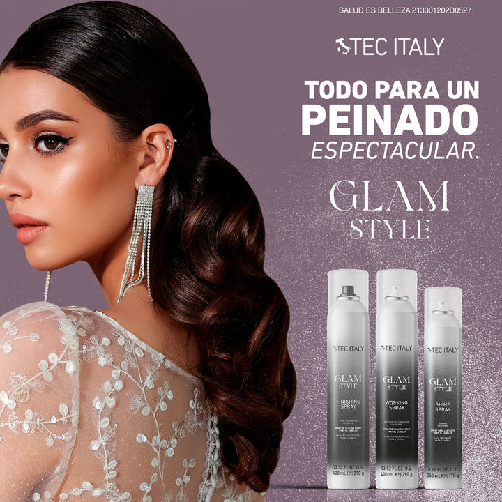 Glam Style Shine Tec Italy Spray Profesional 400 ml