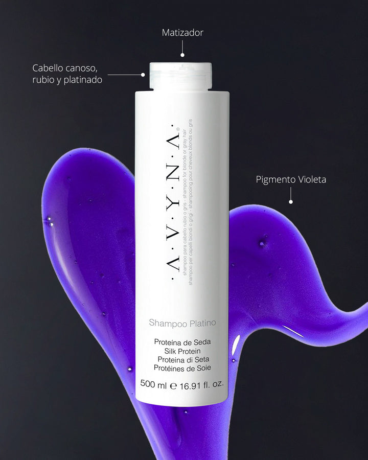 Shampoo Platinum AVYNA 1000 ML