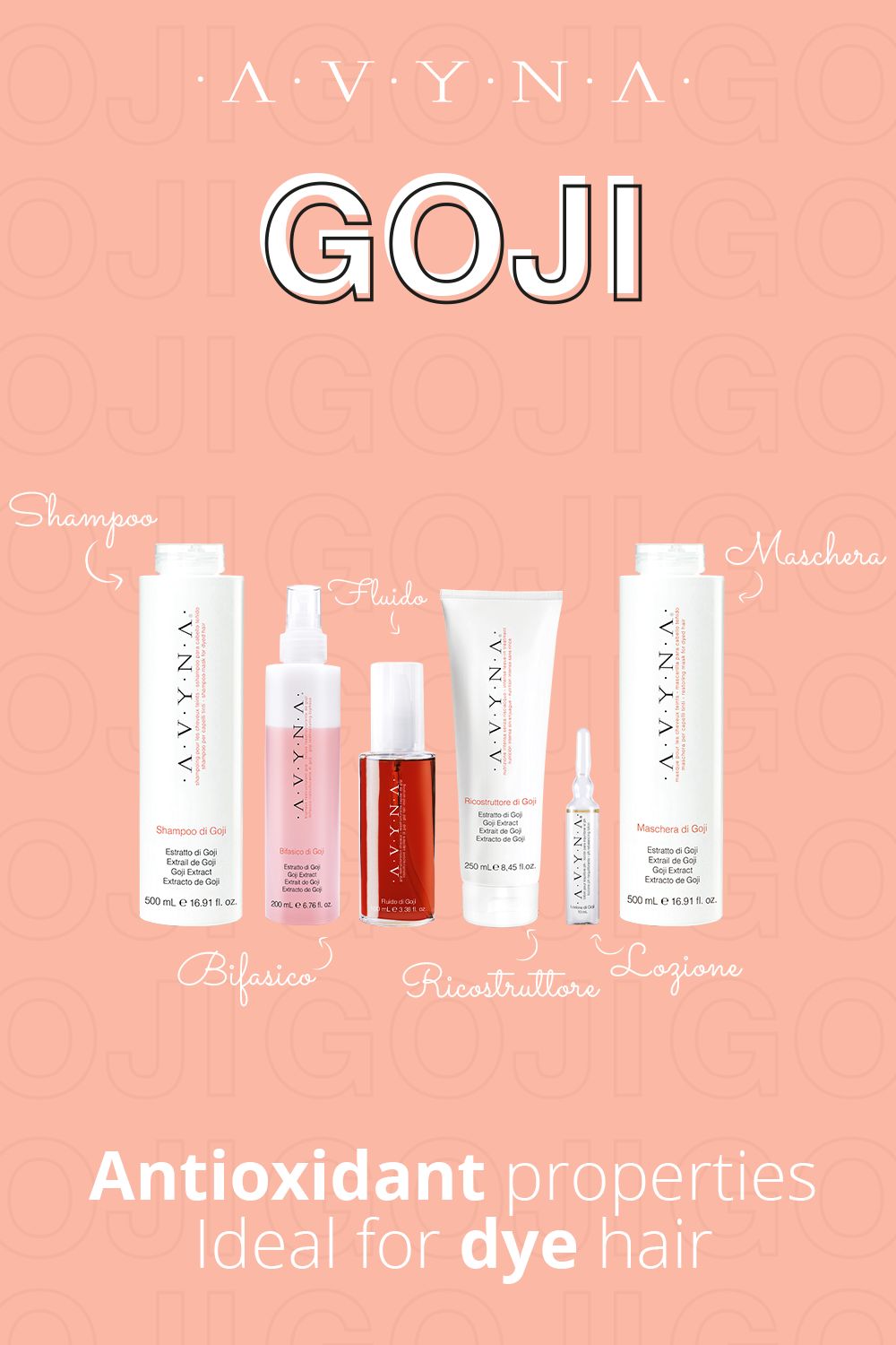 Maschera Acondicionador AVYNA Di Goji 1000 ml