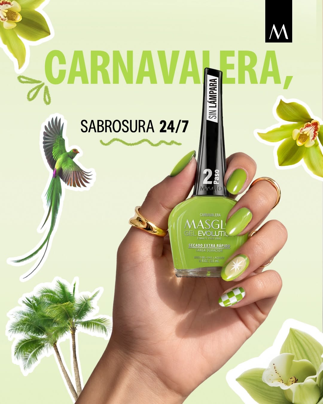 Colección Tropicolor Gel Evolution paso 2 13.5 ml