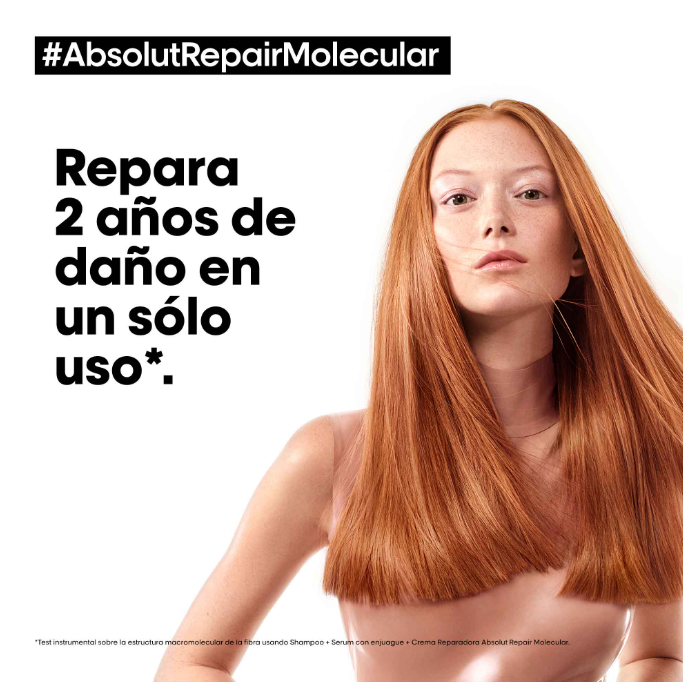 Máscarilla Sin Enjuague Molecular Absolut Repair 100 ml