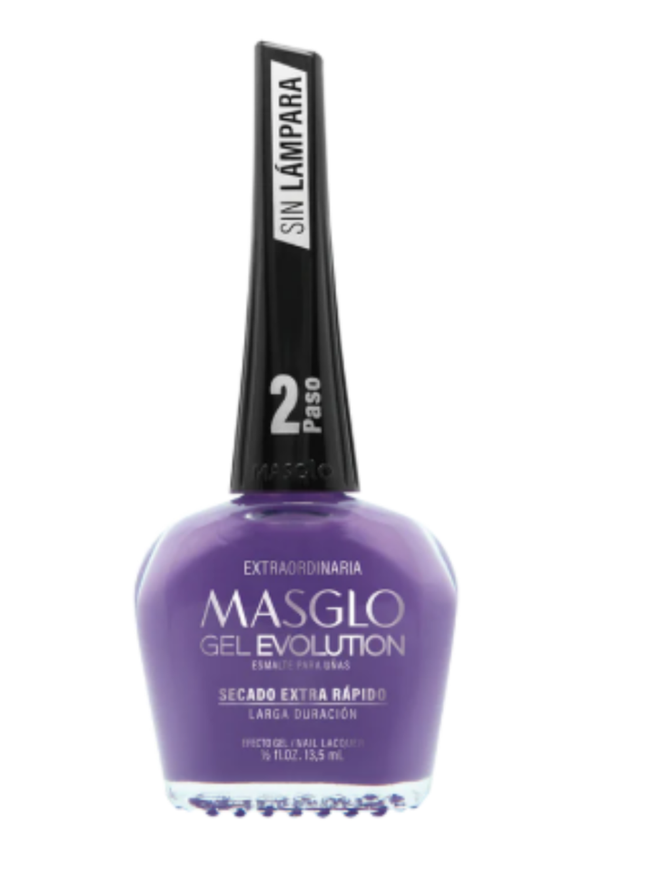 Colección Morados Masglo Gel evolution Paso 2 13.5 mL 1 pz
