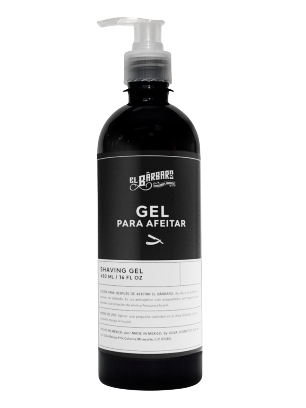 Gel de Afeitado Aroma Fresco 480 ml