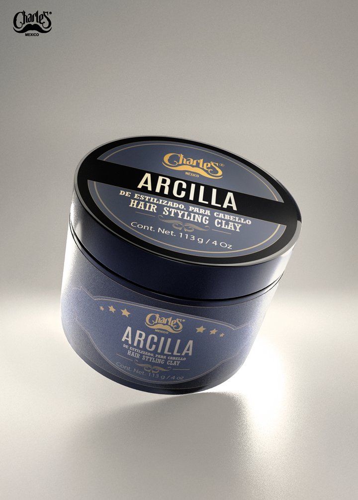 Arcilla Para Cabello Mate Alta Fijación 4oz Charle's Mexico
