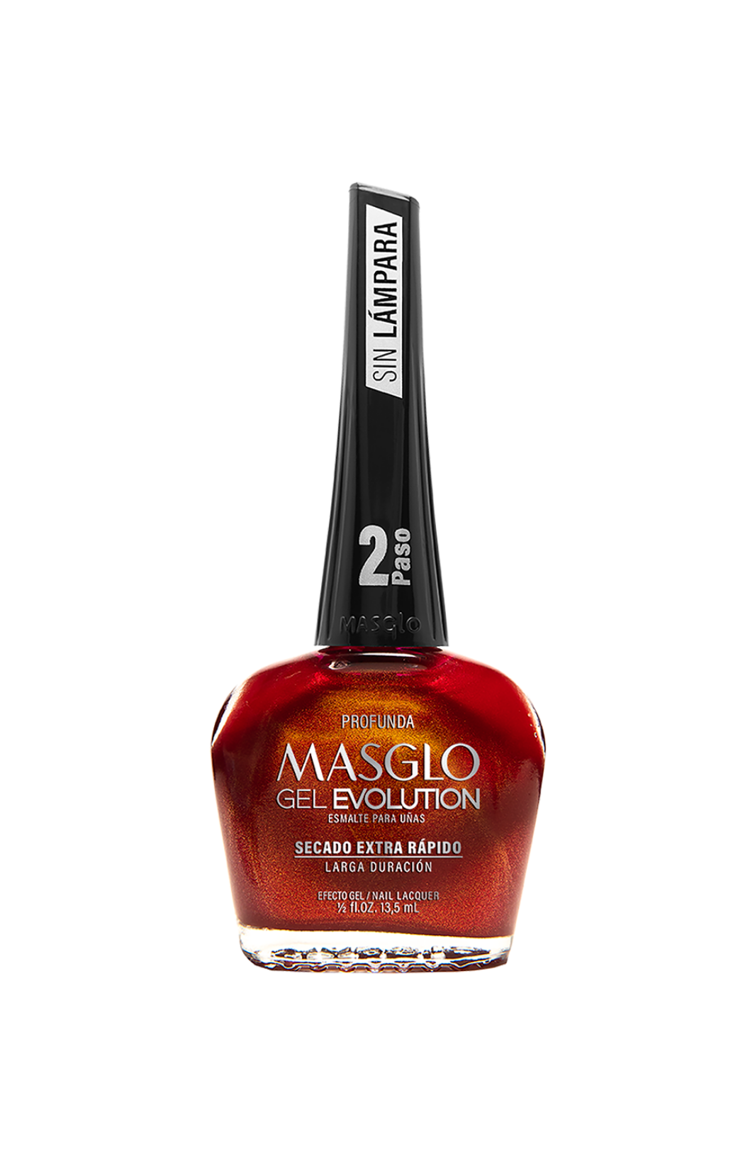 Colección Rojos Masglo Gel evolution Paso 2 13.5 mL 1 pz