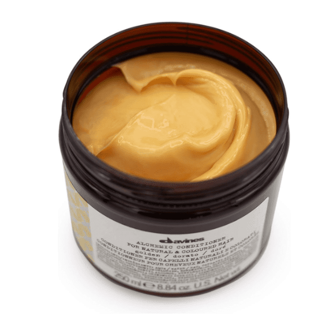 Alchemic Conditioner Golden Davines 8.8oz - Meriti Cosmetics