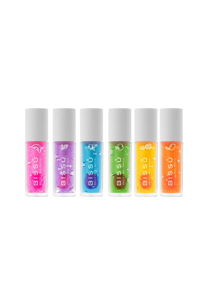 Kit Magic Lip Gloss Bissú  6 pz