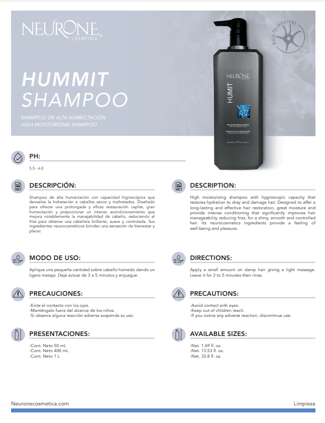 Shampoo Humit 1L – Meriti Cosmetics