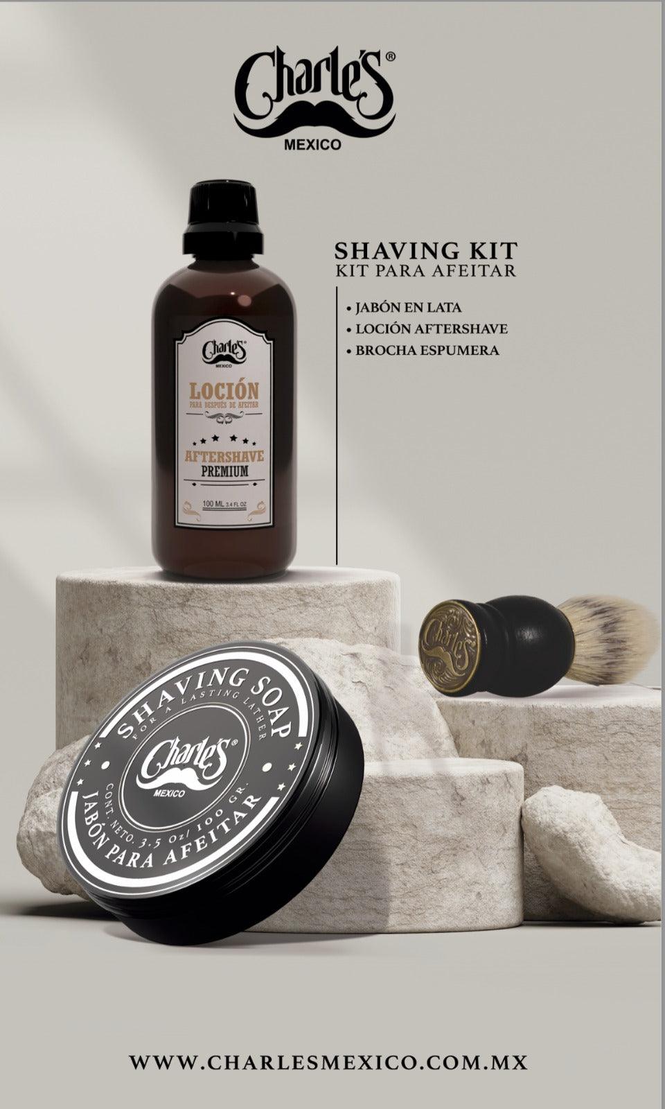 SHAVING KIT CHARLE'S - Meriti Cosmetics