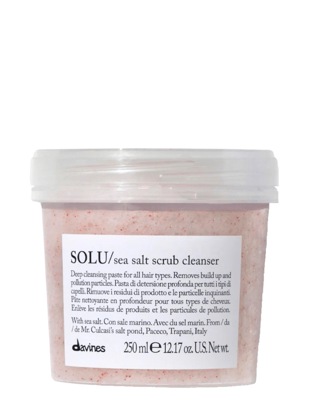 Solu Sea Salt Scrub Cleanser 250ml - Meriti Cosmetics