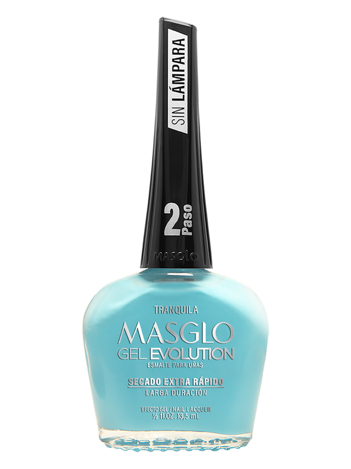 Colección Azules Masglo Gel Evolution Paso 2 13.5 mL 12 días 1pz