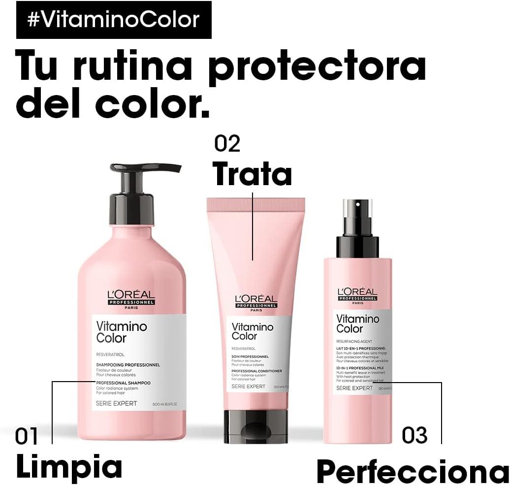 tratamiento con enjuague vitamino color 200ml - Meriti Cosmetics