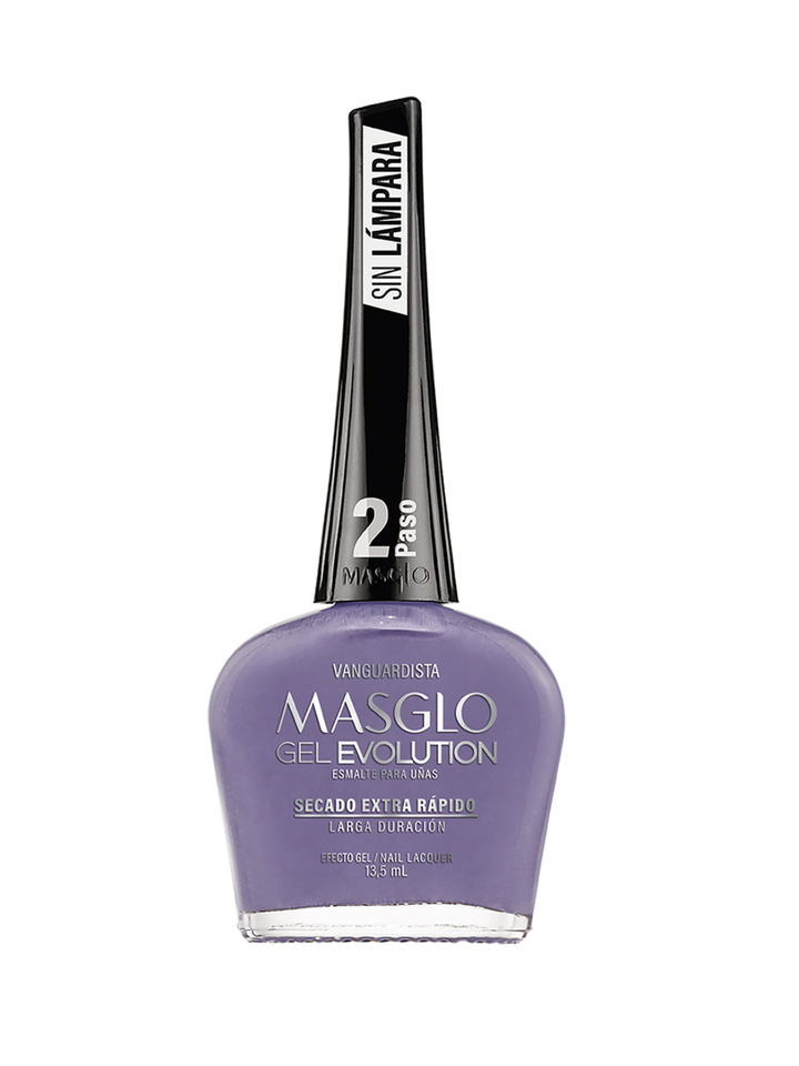 Colección Morados Masglo Gel evolution Paso 2 13.5 mL 1 pz